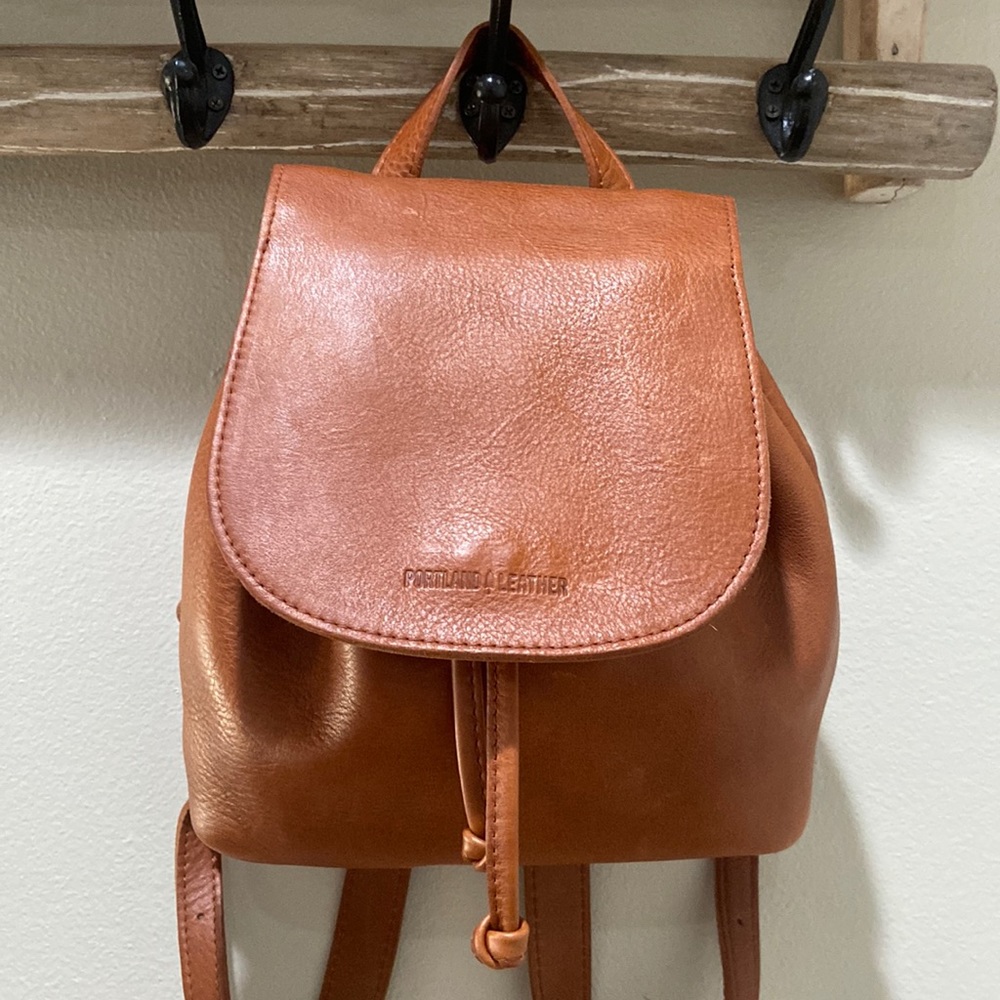 Portland Leather Goods Bucket Backpack
